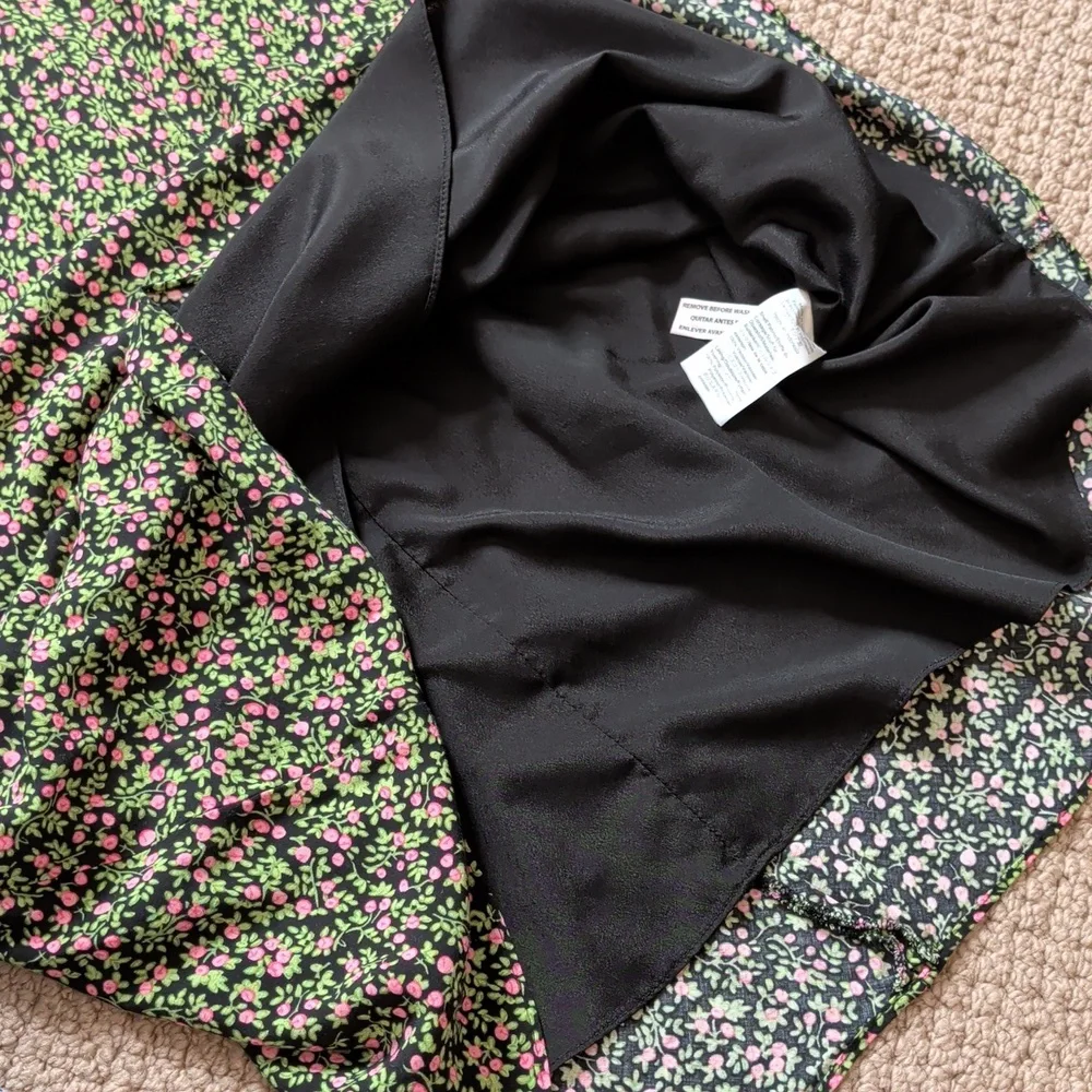 J Crew Sweetheart Neckline Floral Smocked Sleeve Midi Dress 12 - Picture 12 of 14
